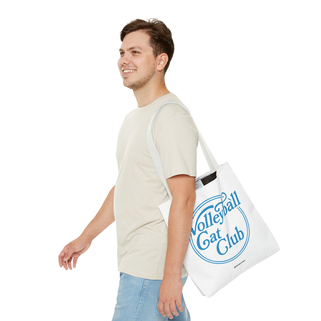 VC3, Otter Dive Tote Bag — "Catch the Deep" Illustrated Beach Tote