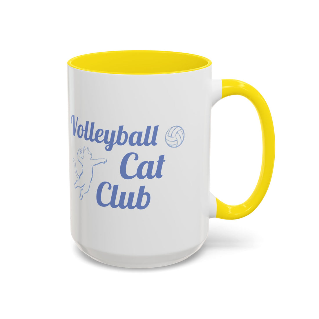 Volleyball Club Mug | Cat Design
