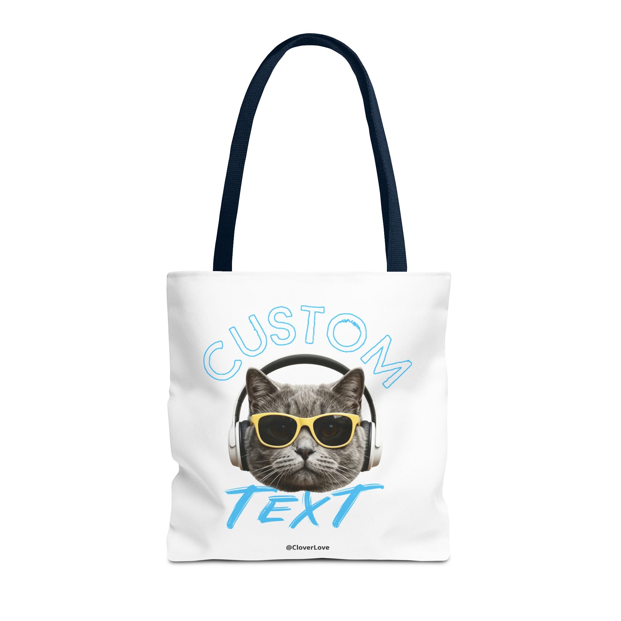 Summer Chill Cat Tote Bag | Funny Cat Lover Beach Bag