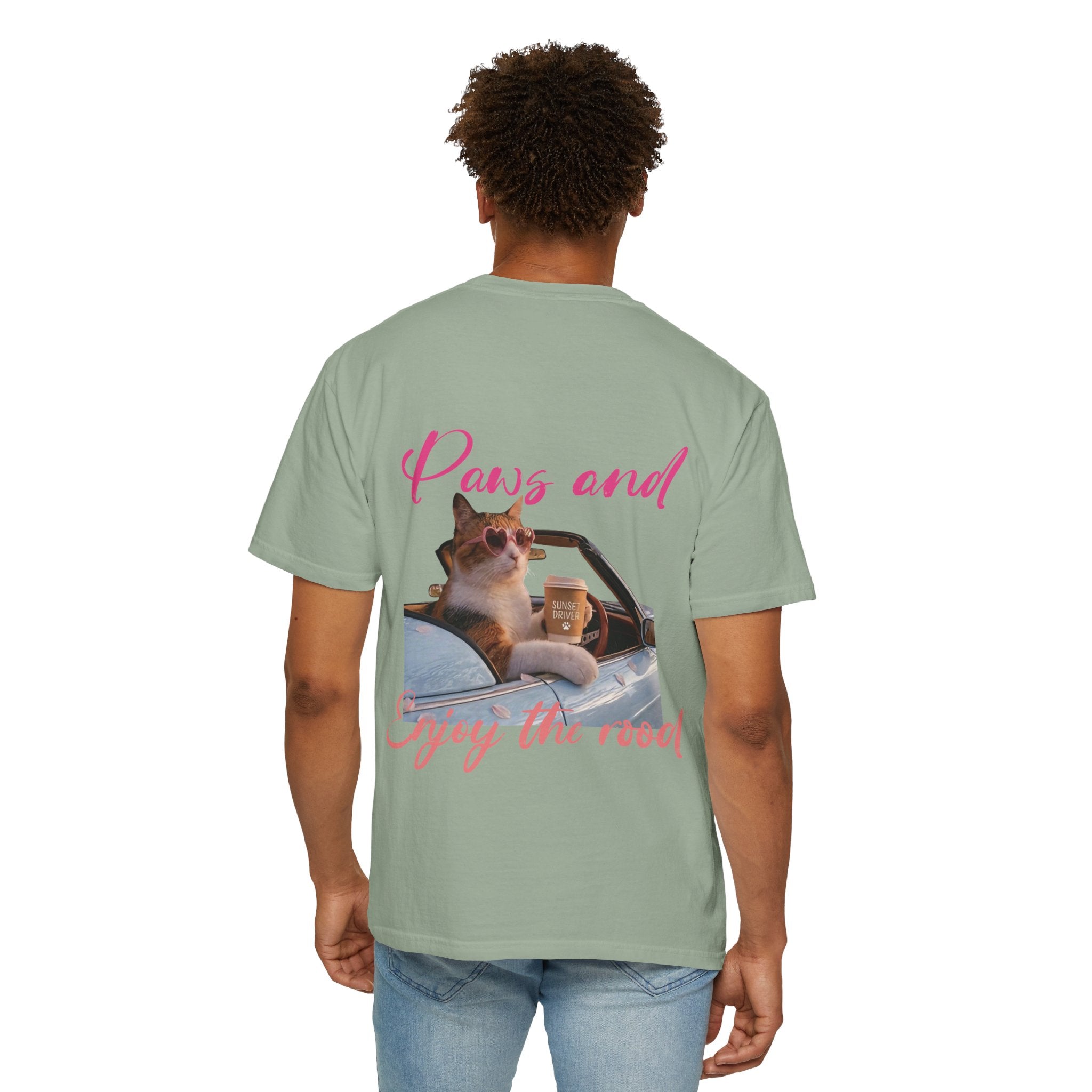 Custom Pet Travel T-Shirt - Summer Road Trip Tee for Cat Lovers