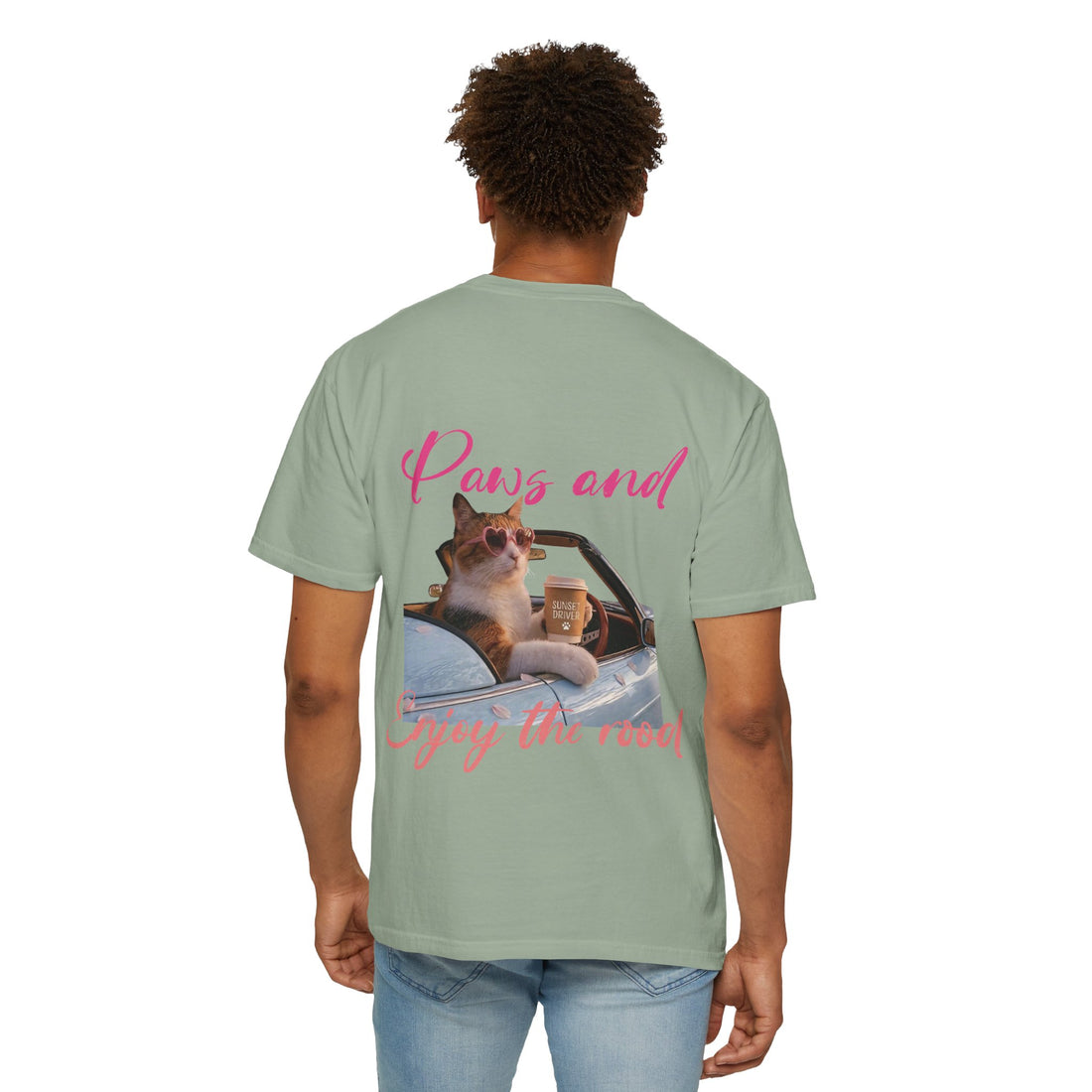 Custom Pet Travel T-Shirt - Summer Road Trip Tee for Cat Lovers