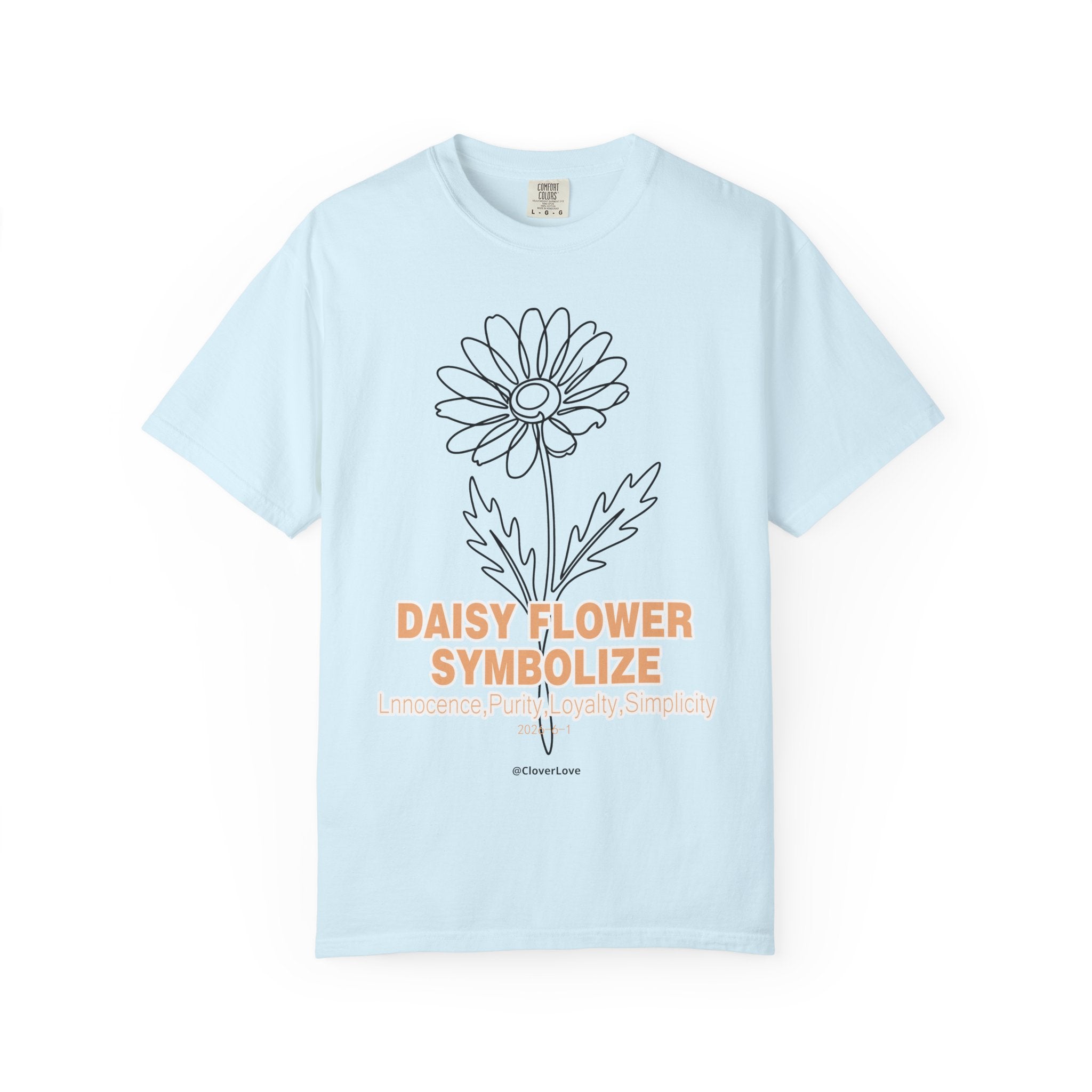 Daisy Flower T-Shirt - Botanical Graphic Shirt for Flower Lovers