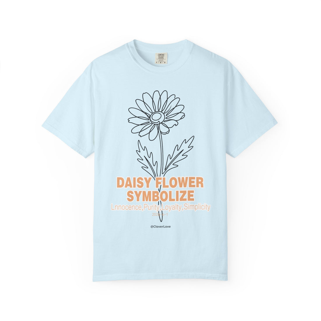 Daisy Flower T-Shirt - Botanical Graphic Shirt for Flower Lovers