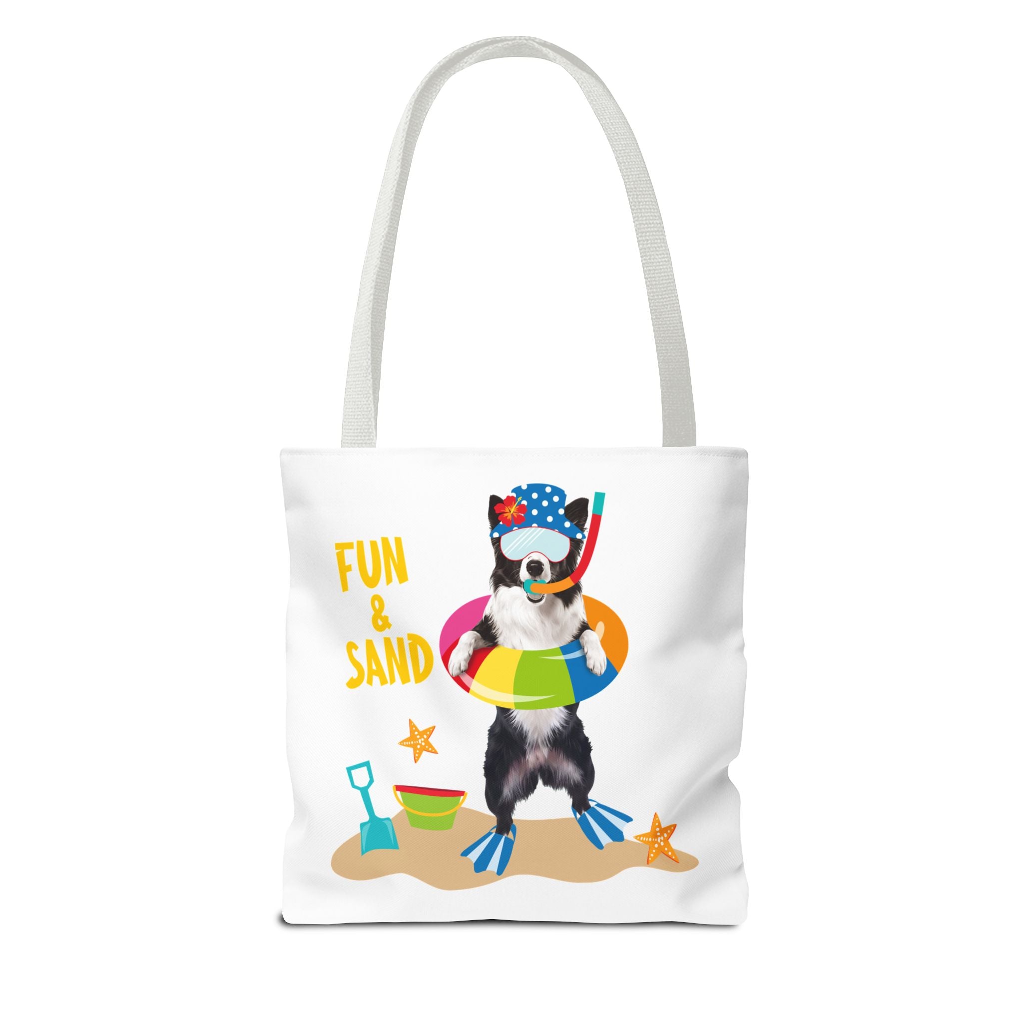 Custom Dog Tote Bag | Personalized Pet Photo Summer Canvas Bag
