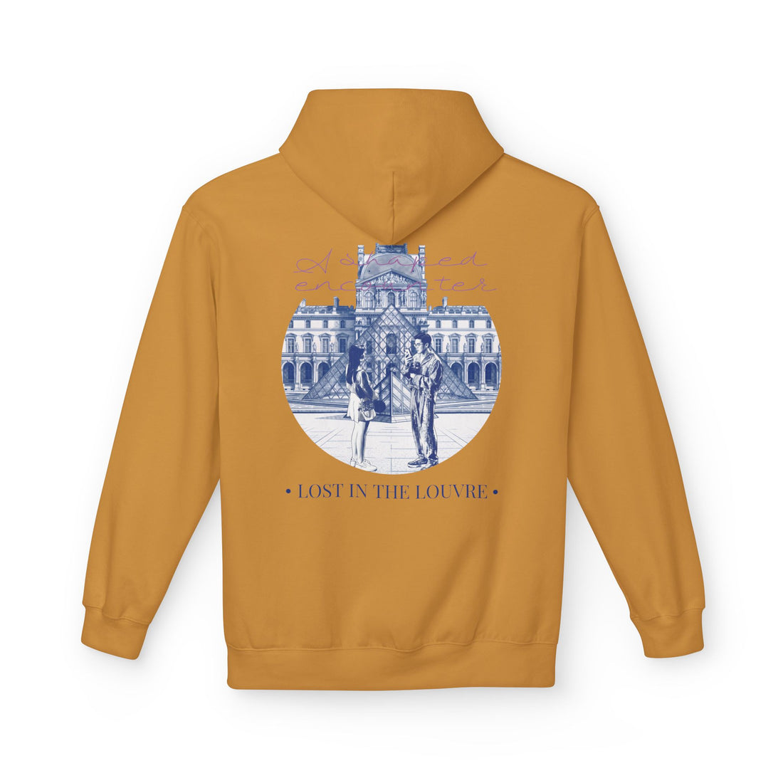 Lost In The Louvre Hoodie | Paris Travel Landmark Sweatshirt