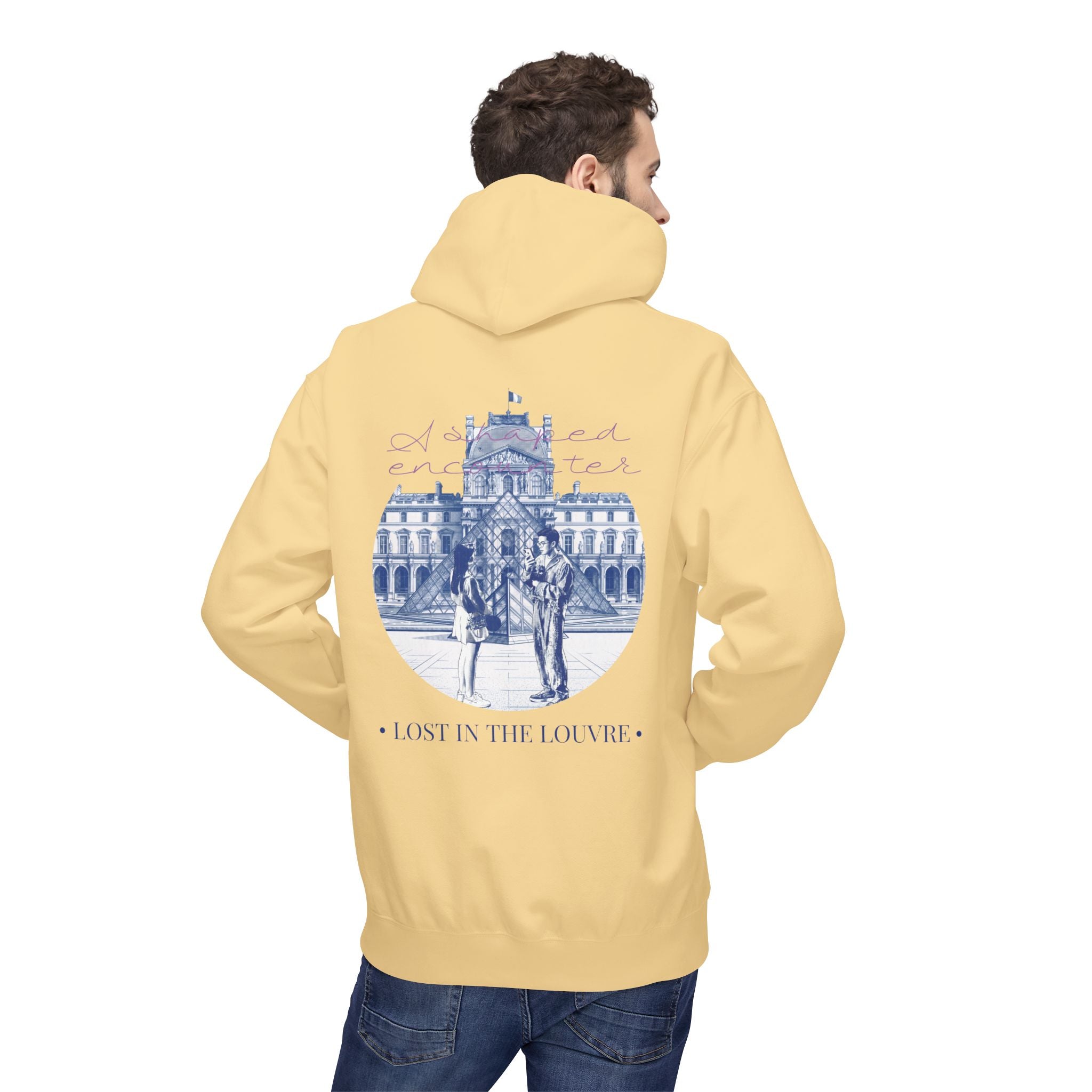 Lost In The Louvre Hoodie | Paris Travel Landmark Sweatshirt