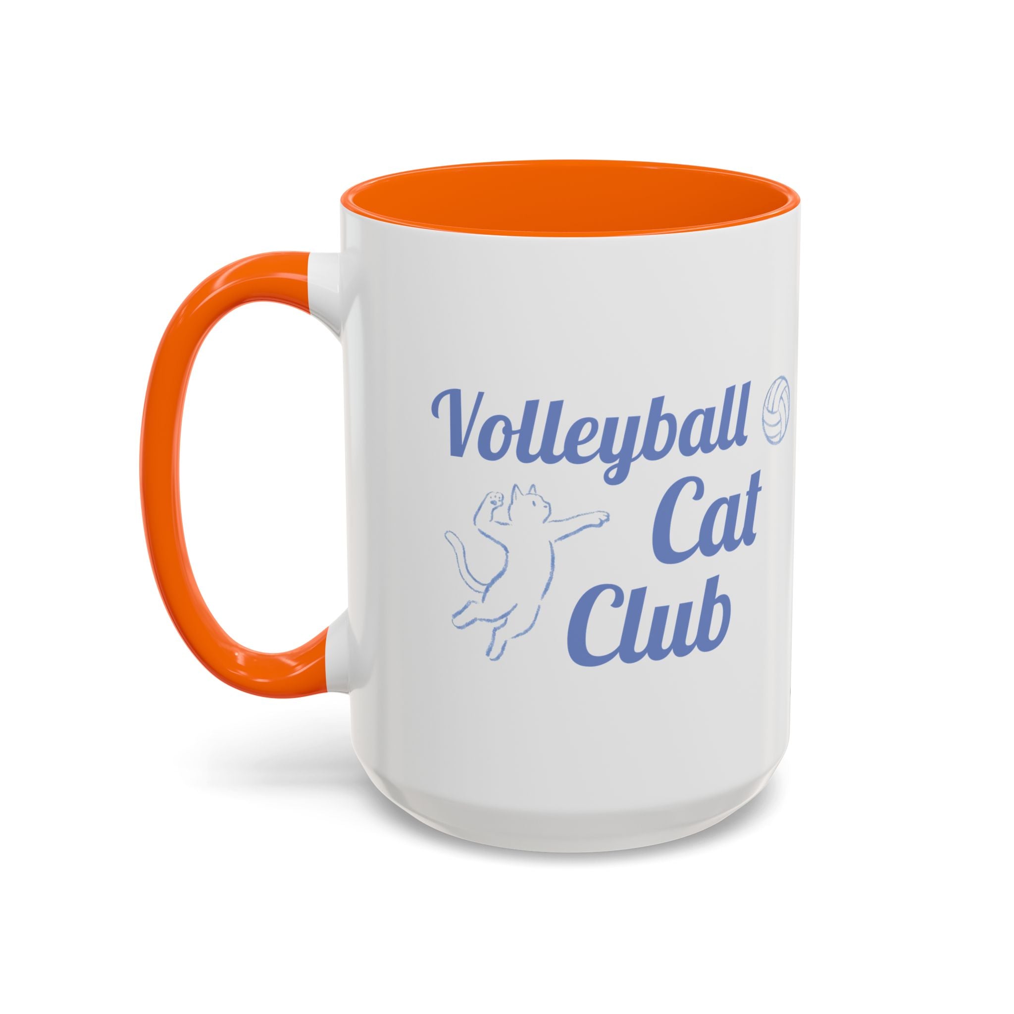 Volleyball Club Mug | Cat Design