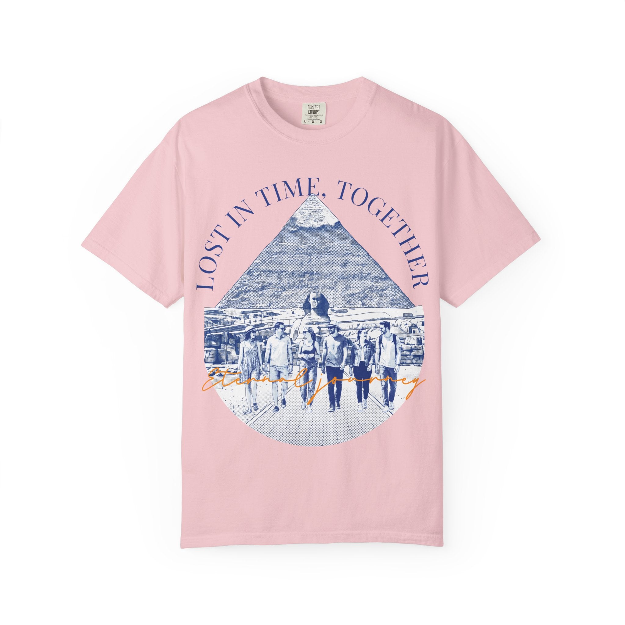 Custom Egypt Landmark T-Shirt - Vintage Adventure Tee, Travel Lover Gift