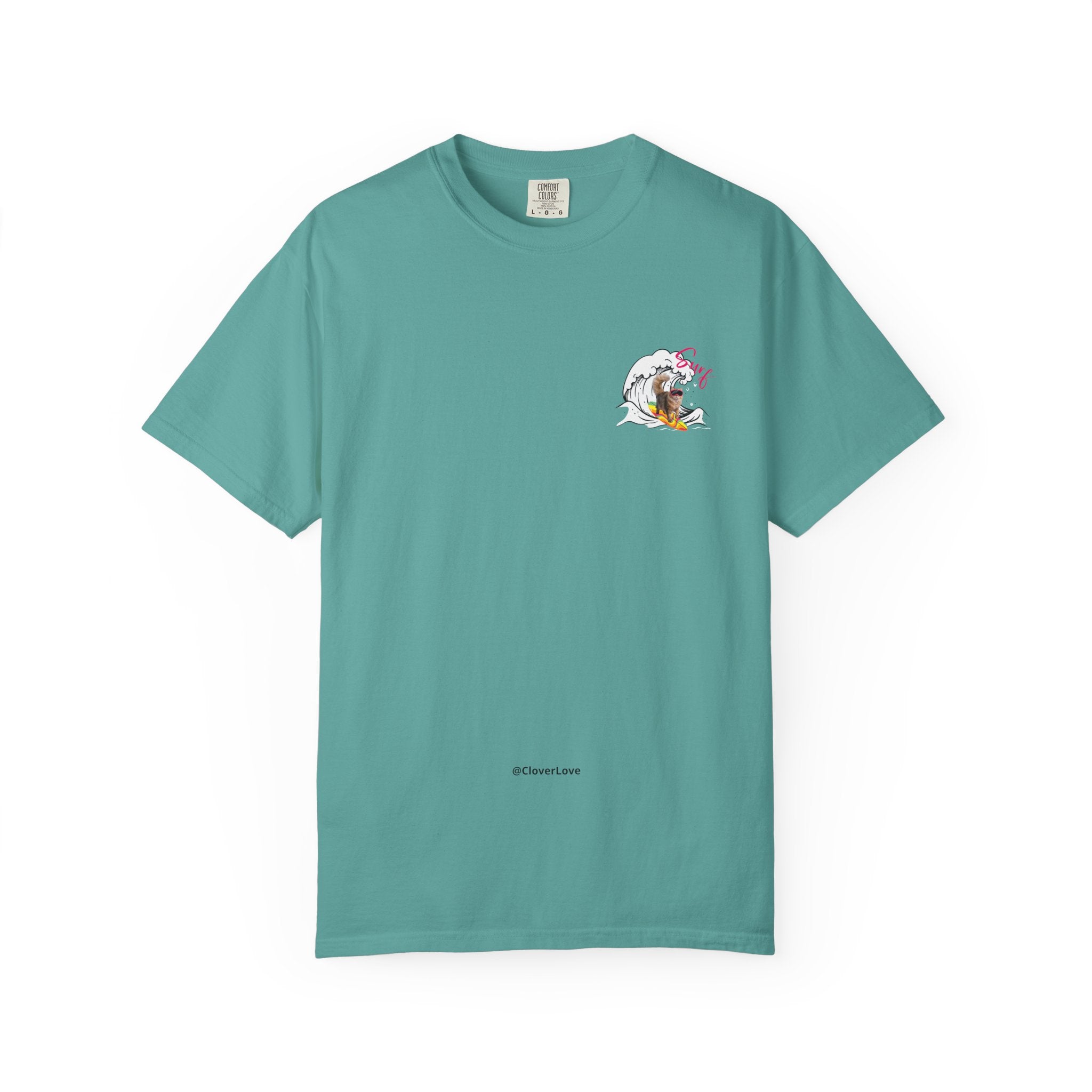 Custom Pet Summer Shirt - Surf Beach Style Pet Lover Gift