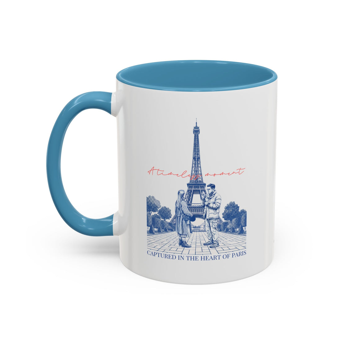 Paris Travel Memory Mug - Eiffel Tower Coffee Cup for Travelers