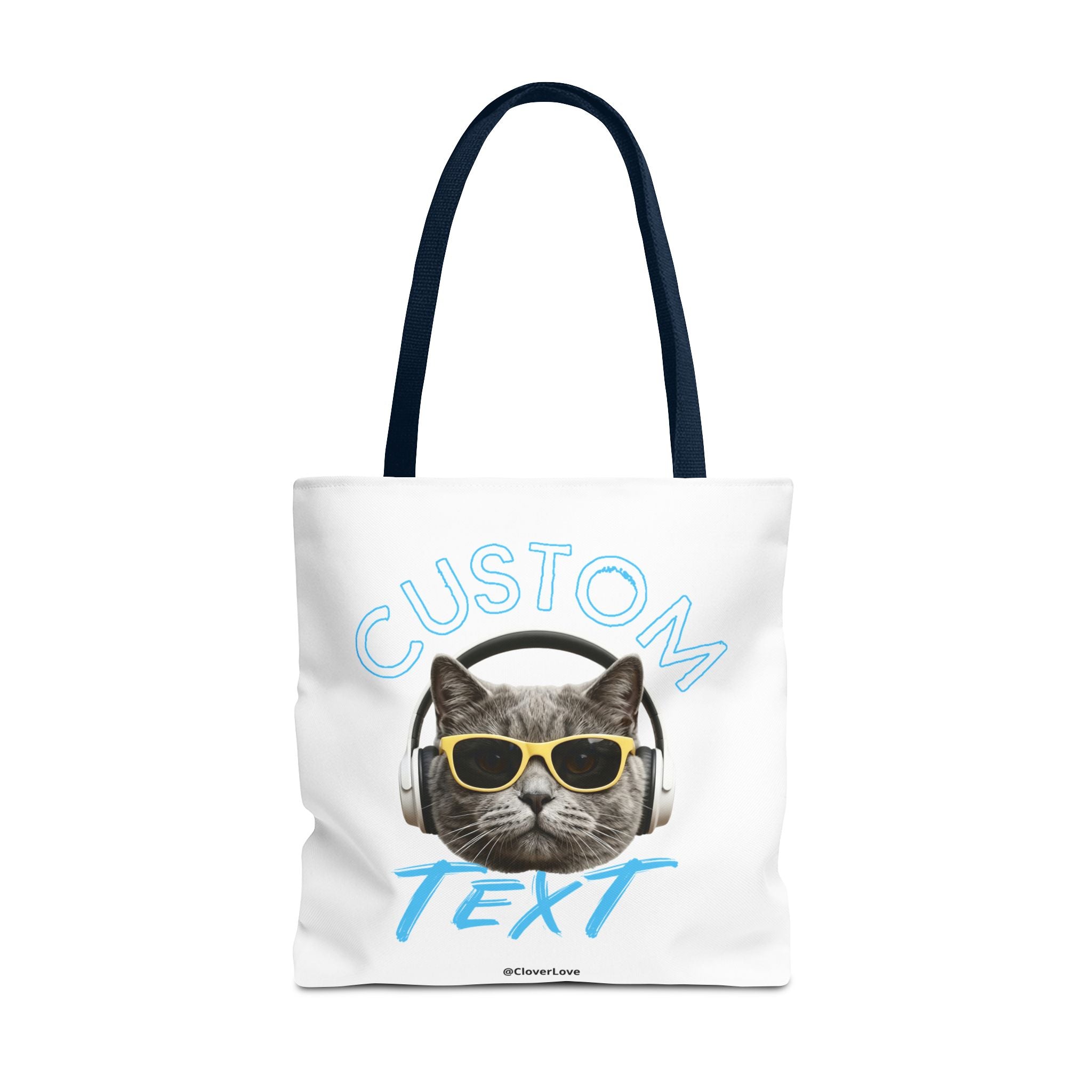 Summer Chill Cat Tote Bag | Funny Cat Lover Beach Bag