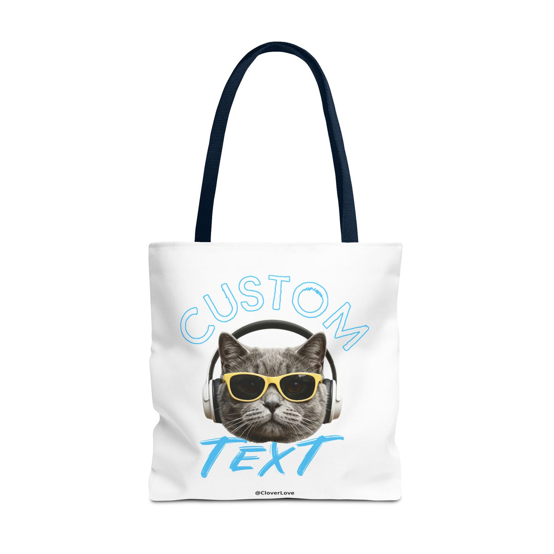 Summer Chill Cat Tote Bag | Funny Cat Lover Beach Bag