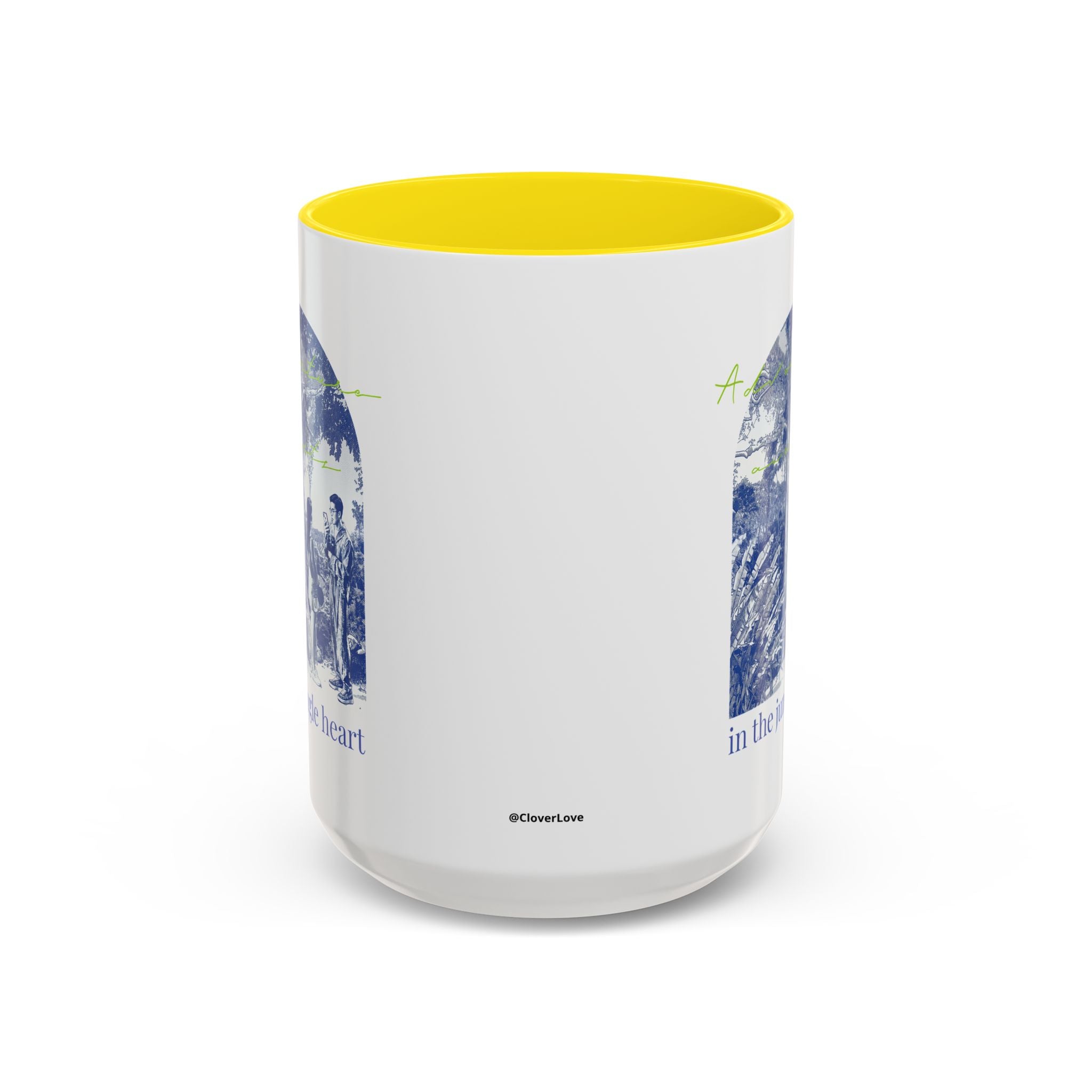 Jungle Adventure Travel Mug - Tropical Nature Coffee Cup for Explorers