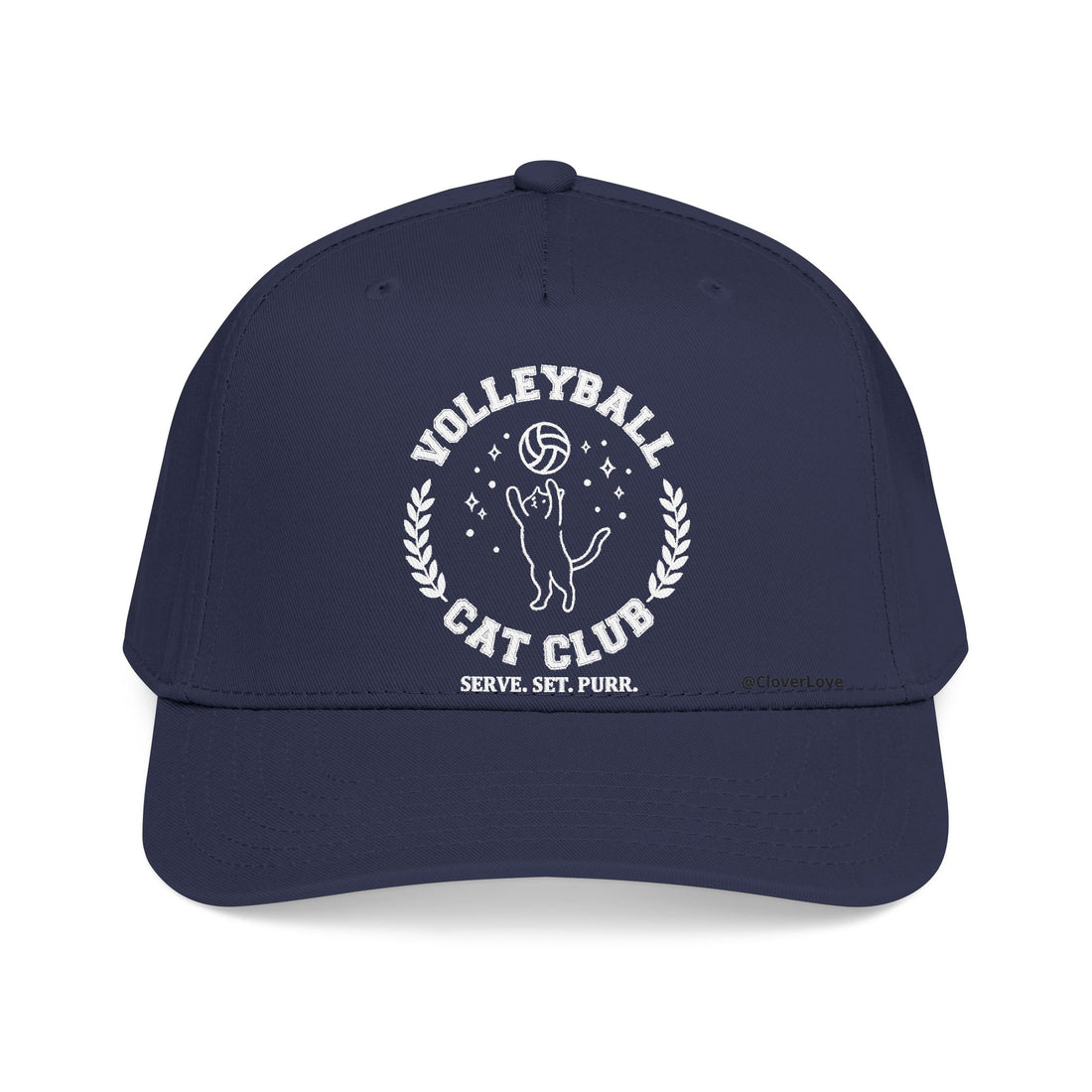 VC2, Cat's Skiff Adventure Baseball Cap — Cute Nautical Cat Hat with @CloverLove Design