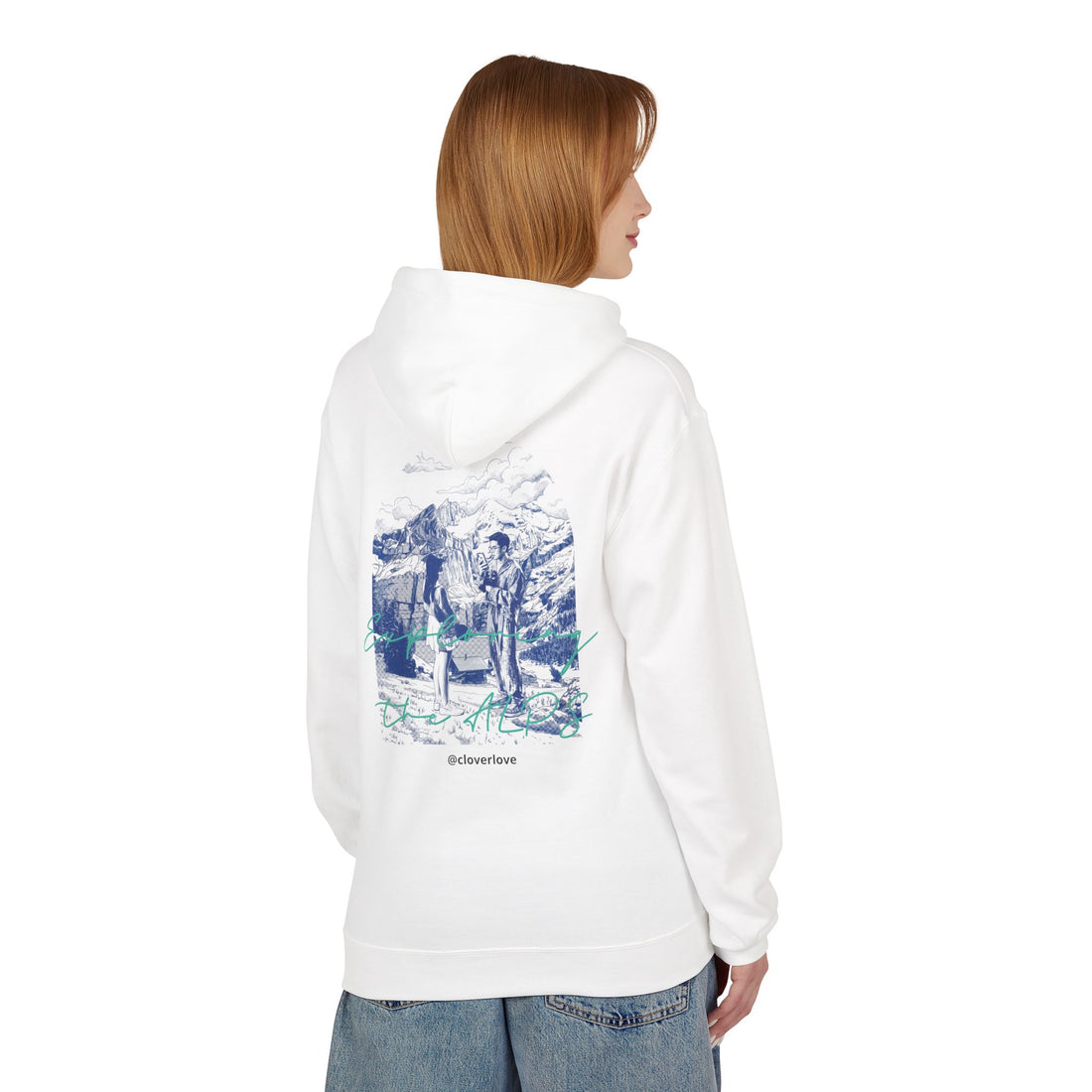 Mountain Travel Hoodie | Abenteuerlandschaft Grafik Pullover