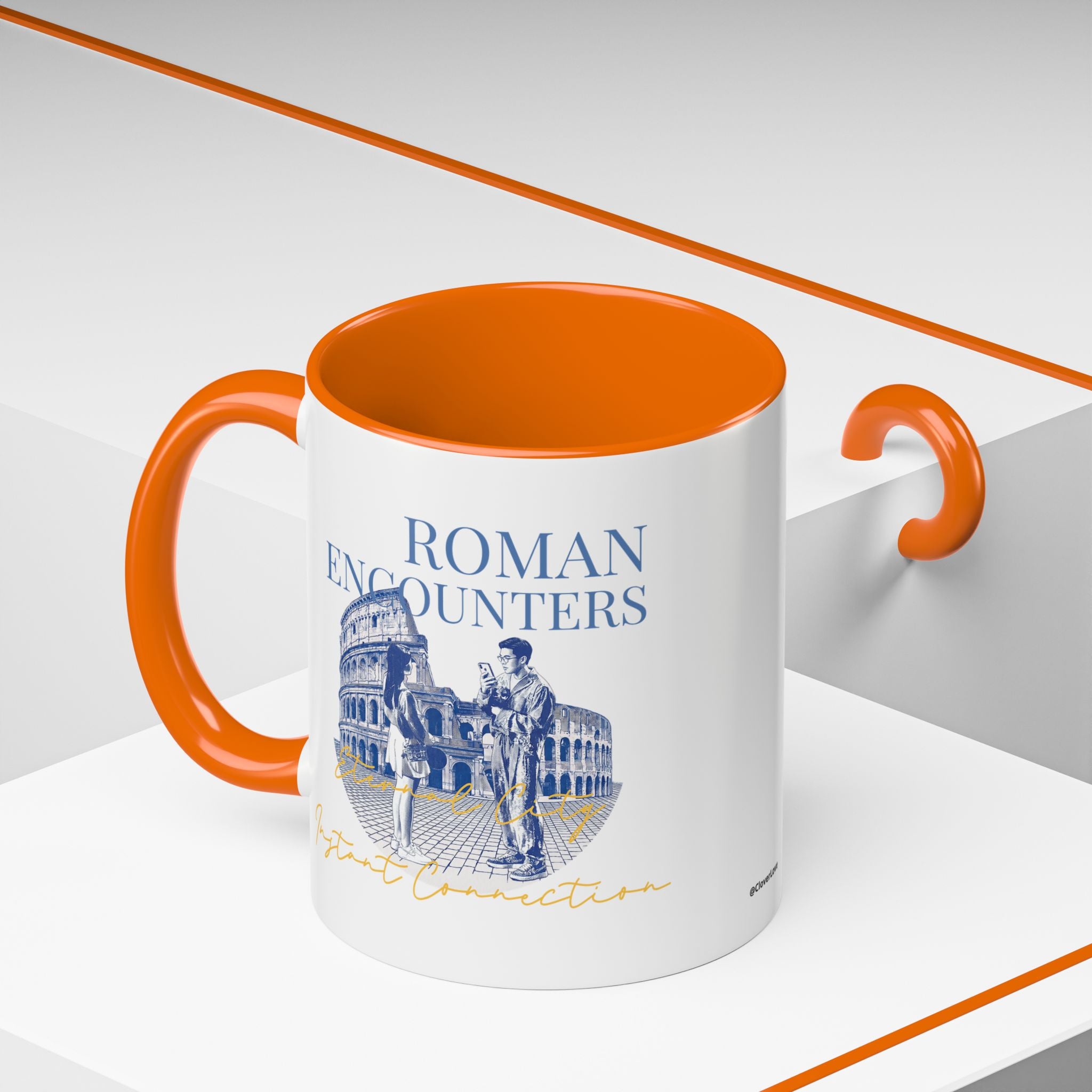 Rome Travel Memory Mug - Colosseum Coffee Cup for Travelers