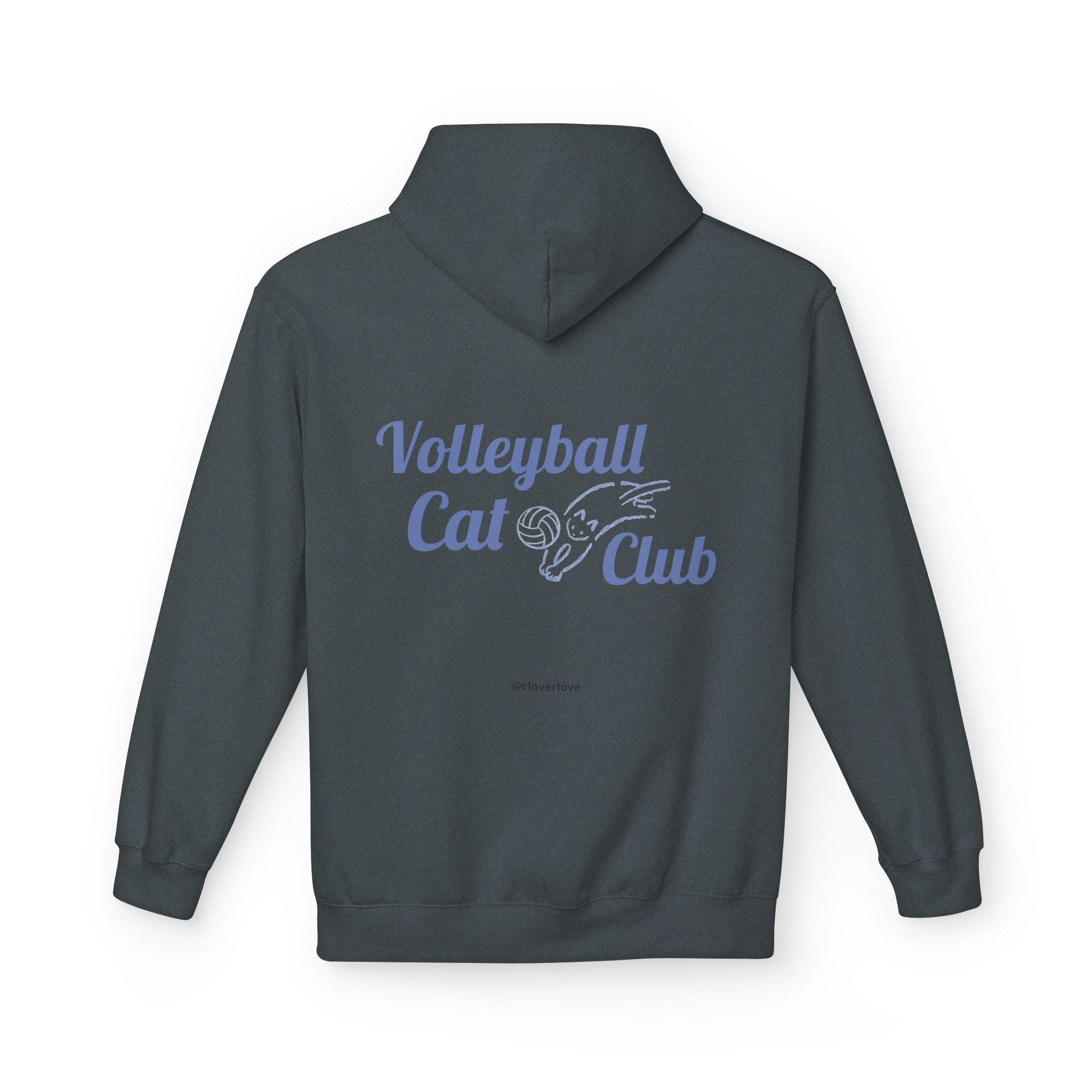 VC7, Catch the Echo Hoodie — Ocean Cat Adventure Graphic Hoodie