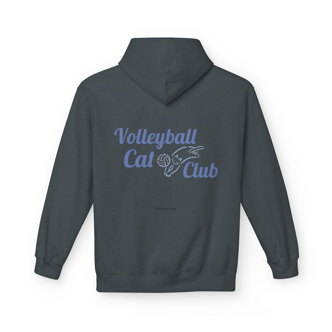 VC7, Catch the Echo Hoodie — Ocean Cat Adventure Graphic Hoodie