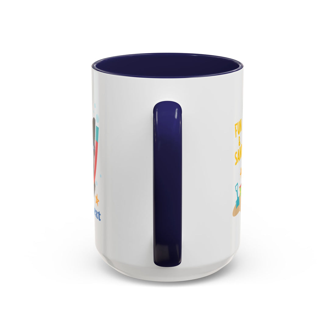 Summer Diving Dog Mug | Personalized Dog Photo Coffee Cup With Custom Text