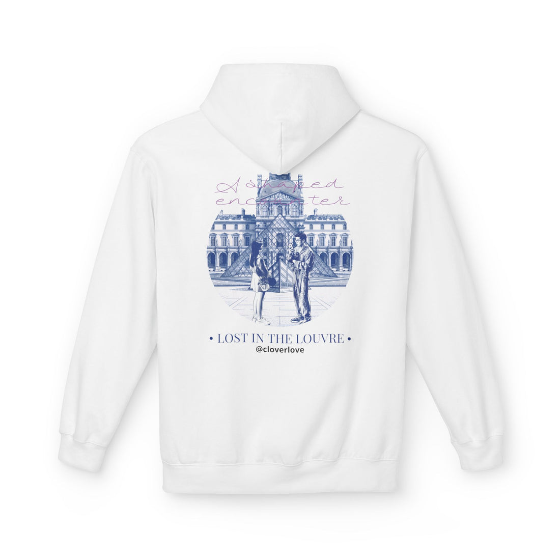 Lost In The Louvre Hoodie | Paris Reise-Wahrzeichen Sweatshirt