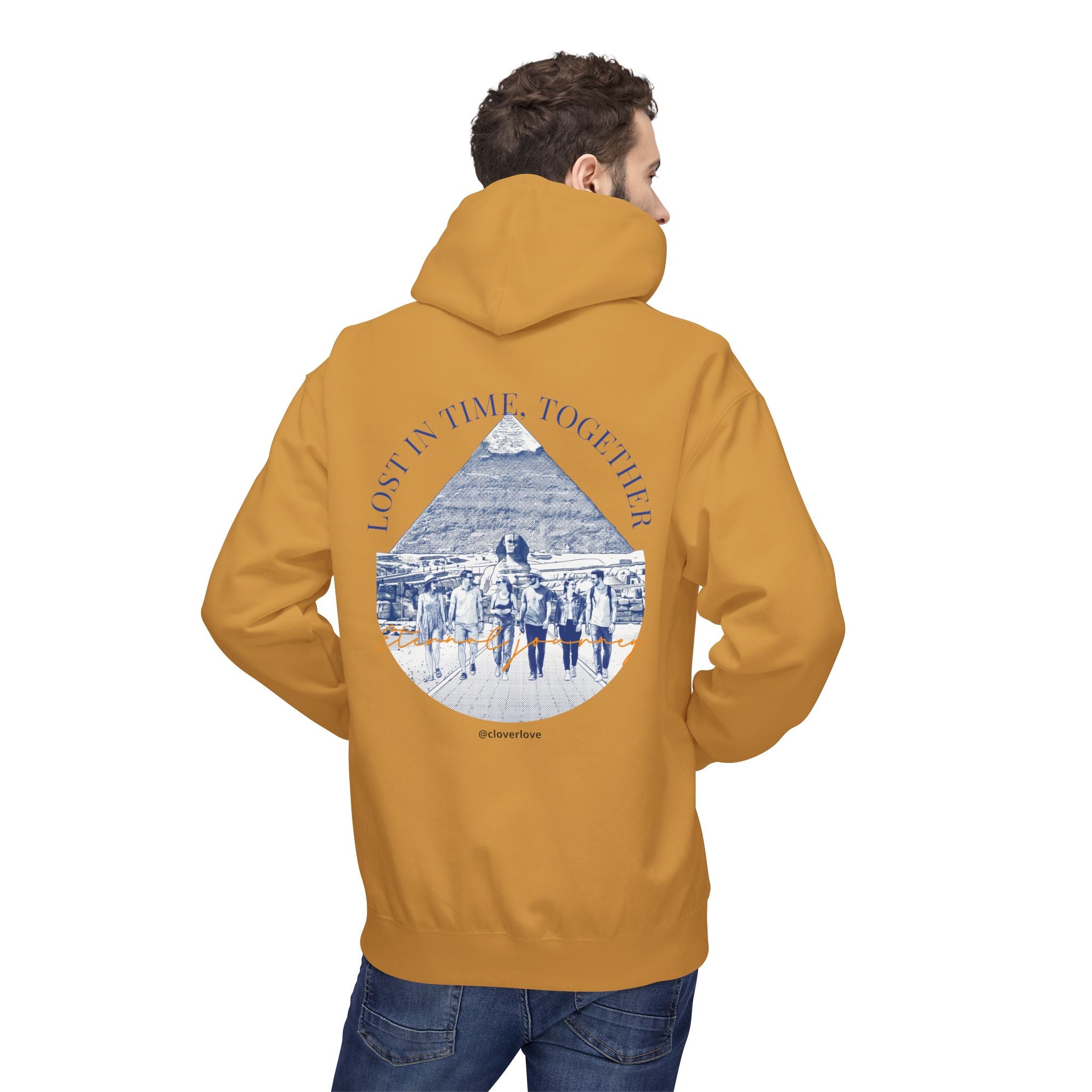Ägypten Wahrzeichen Hoodie | Vintage Pyramiden Reise Sweatshirt