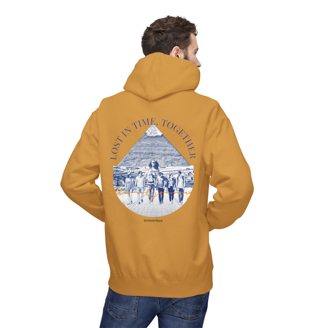 Ägypten Wahrzeichen Hoodie | Vintage Pyramiden Reise Sweatshirt