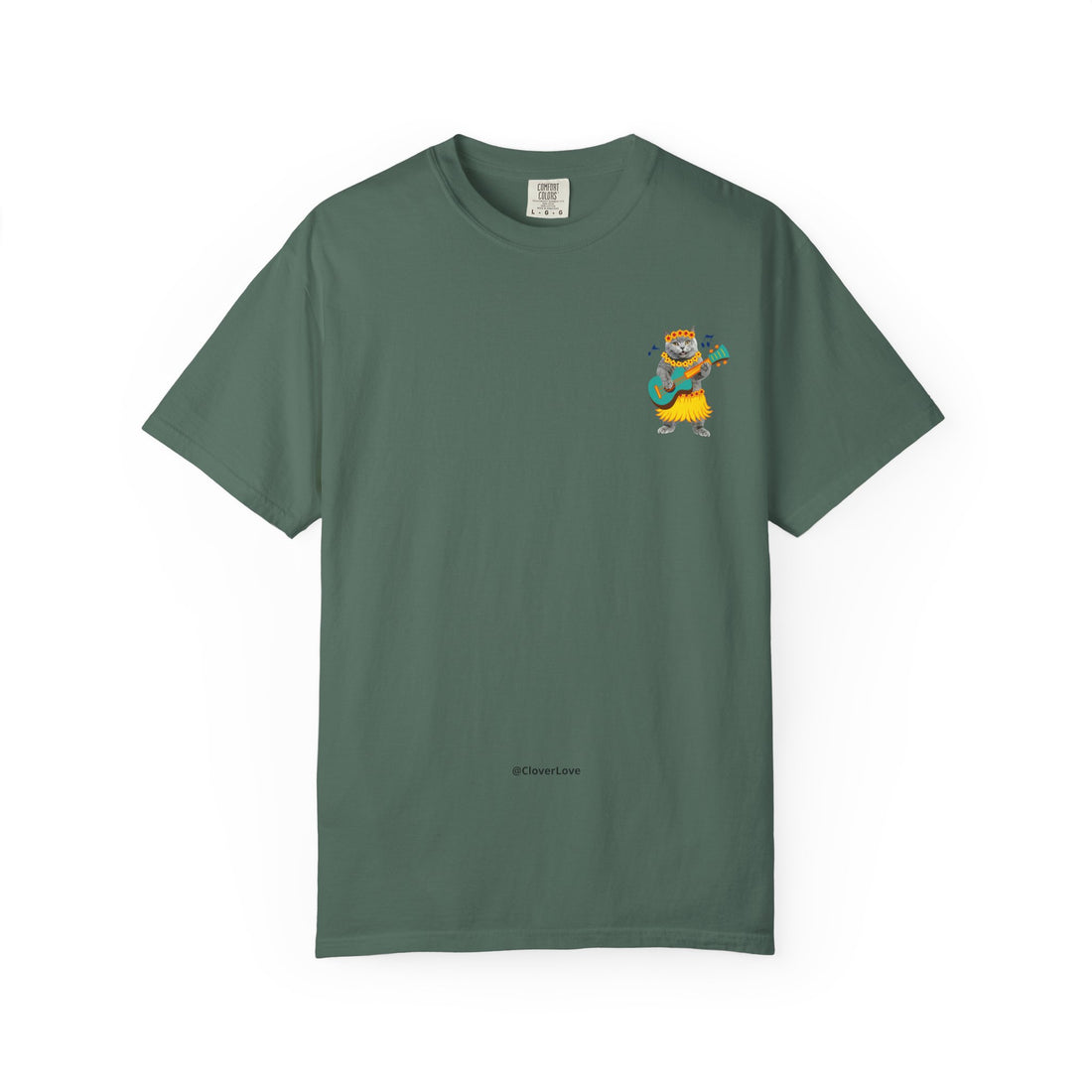 Custom Pet Summer T-Shirt -Tropical Vacation Style Pet Lover Gift