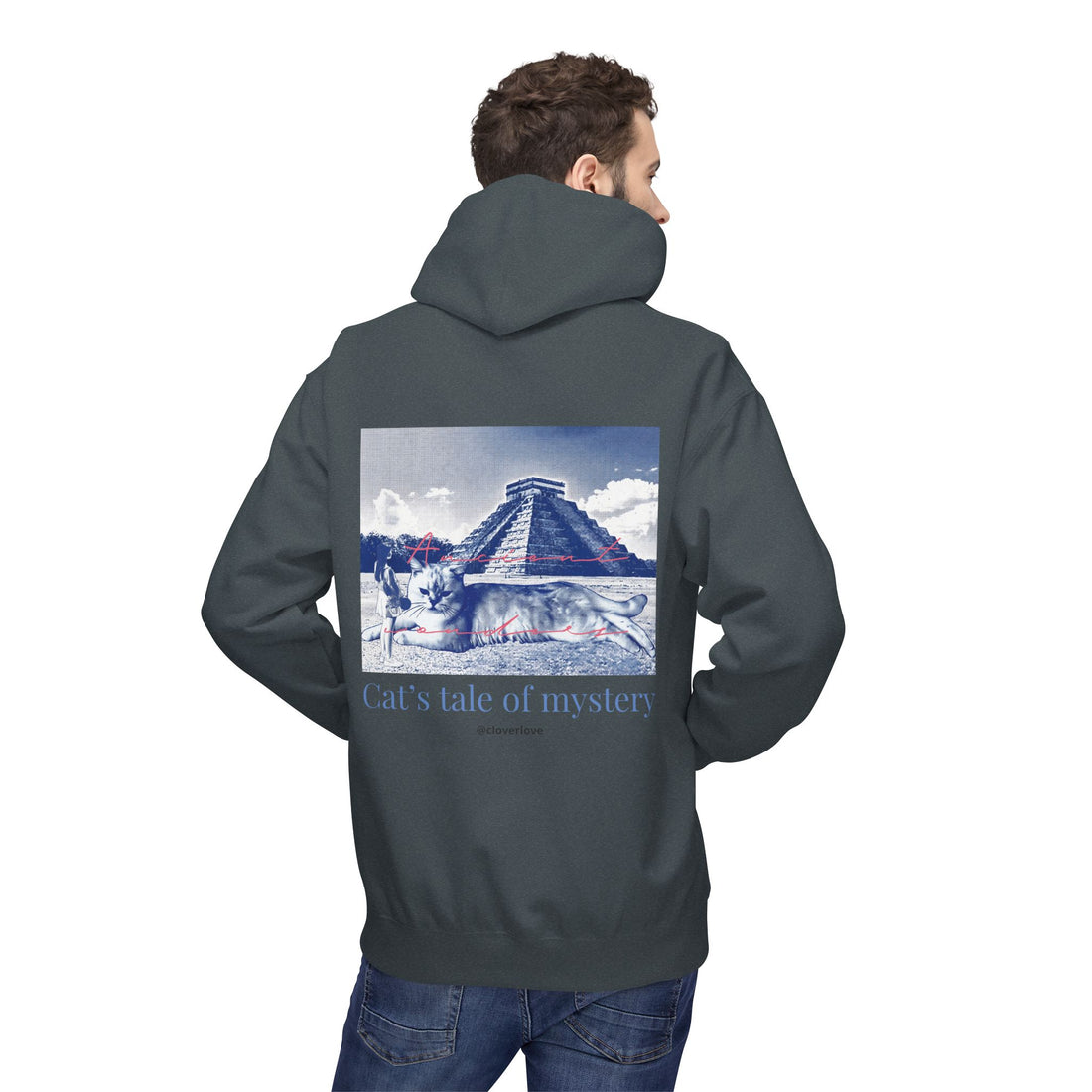 Katzen-Krimi-Hoodie – Sommer-Abenteuer-Sweatshirt