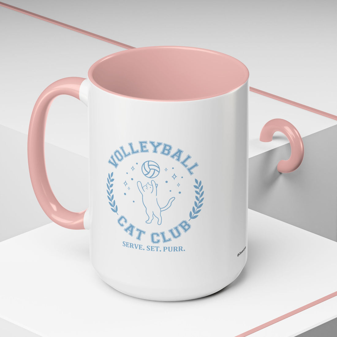 VC1, Sea Otter Coffee Mug - "Cat(ch) the Dream" Ocean Art Accent Mug (11/15oz)