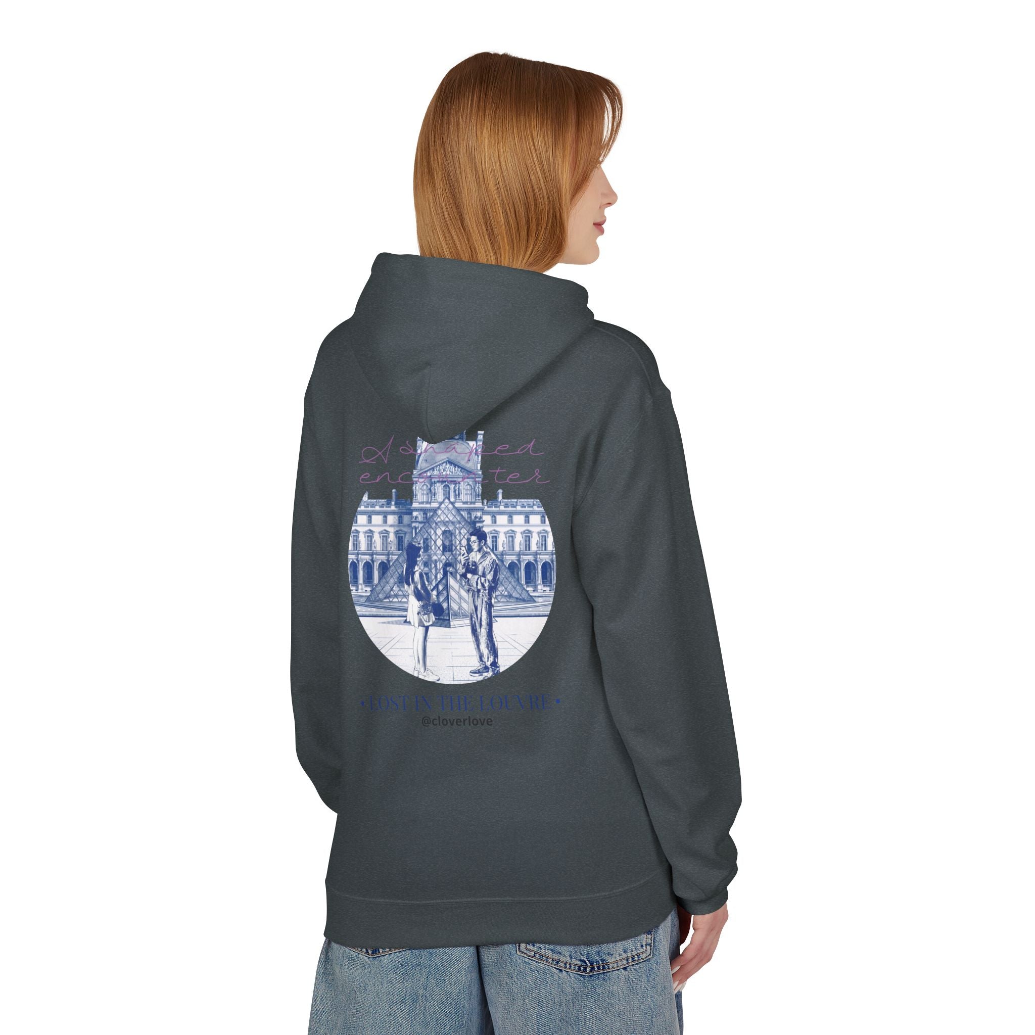 Lost In The Louvre Hoodie | Paris Reise-Wahrzeichen Sweatshirt