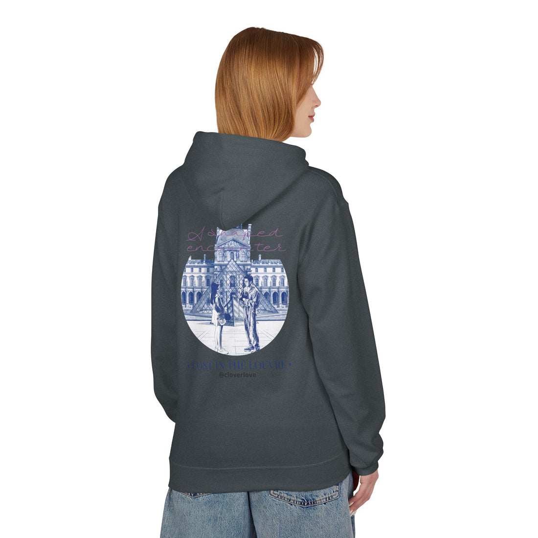 Lost In The Louvre Hoodie | Paris Reise-Wahrzeichen Sweatshirt