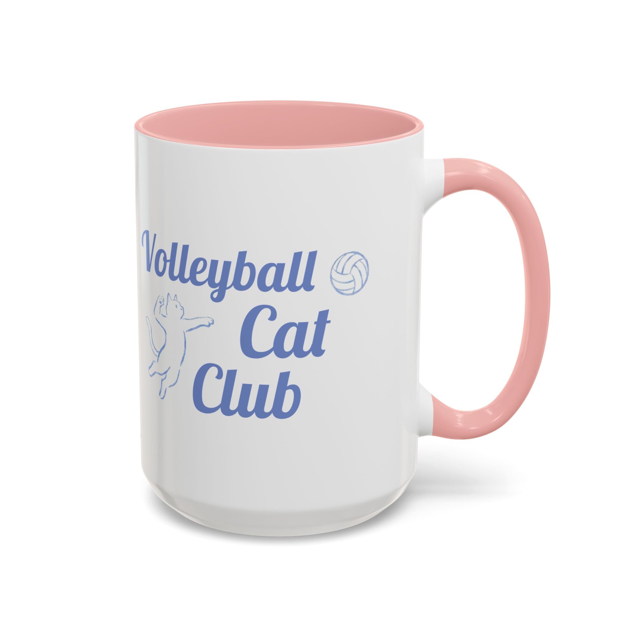 Volleyball Club Mug | Cat Design