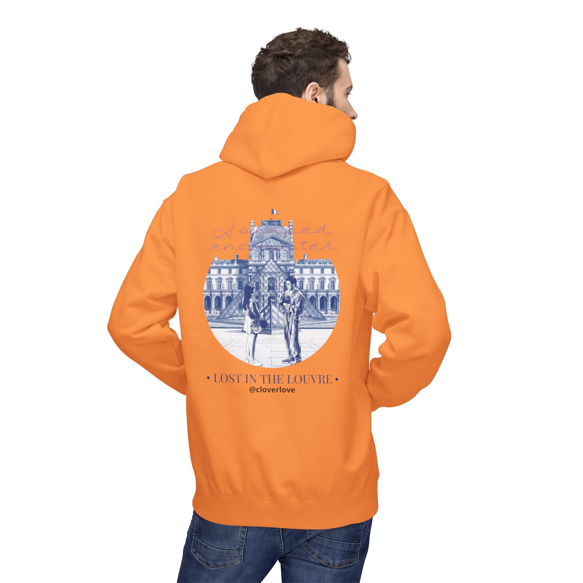 Lost In The Louvre Hoodie | Paris Reise-Wahrzeichen Sweatshirt