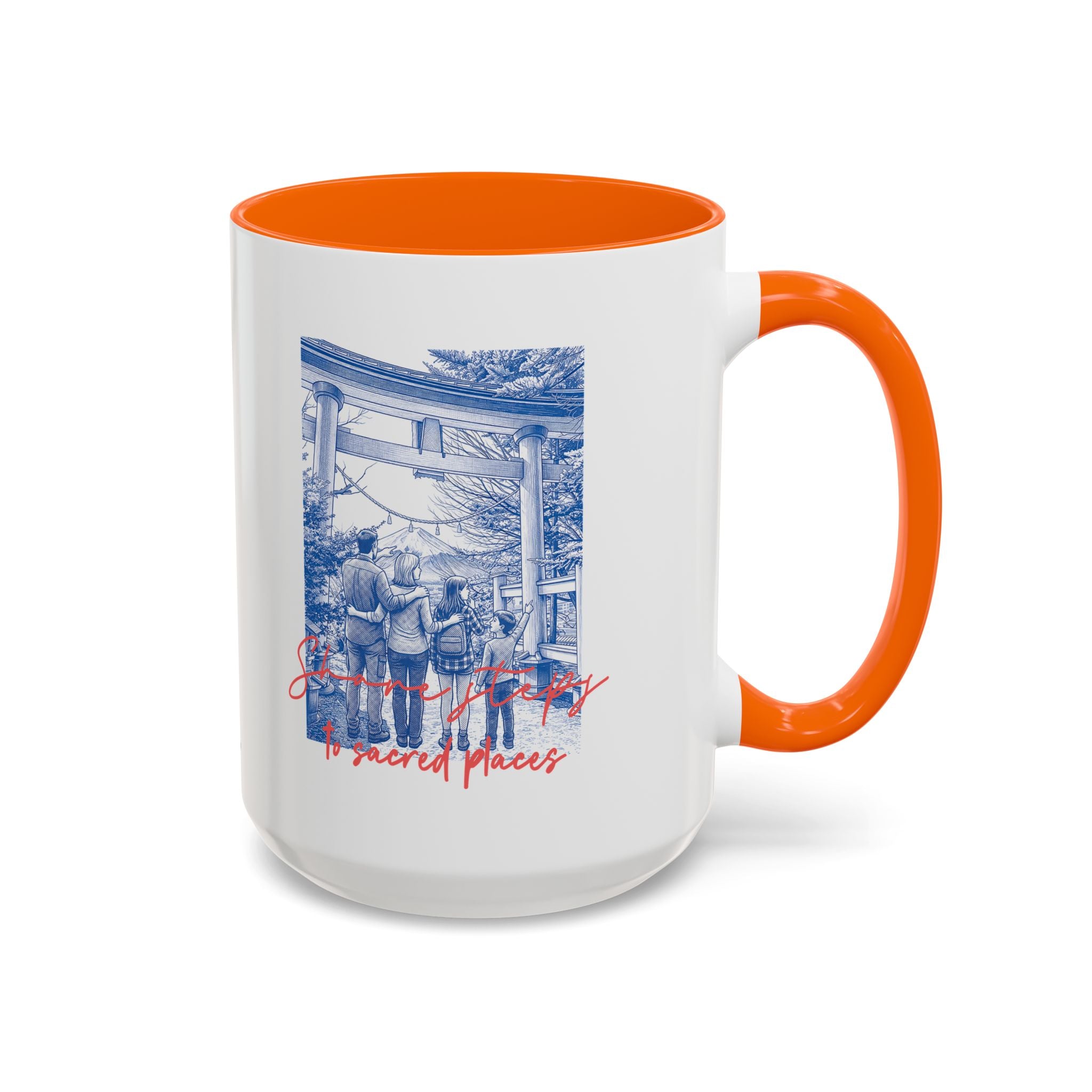 Japan Travel Memory Mug - Mount Fuji Coffee Cup for Travelers