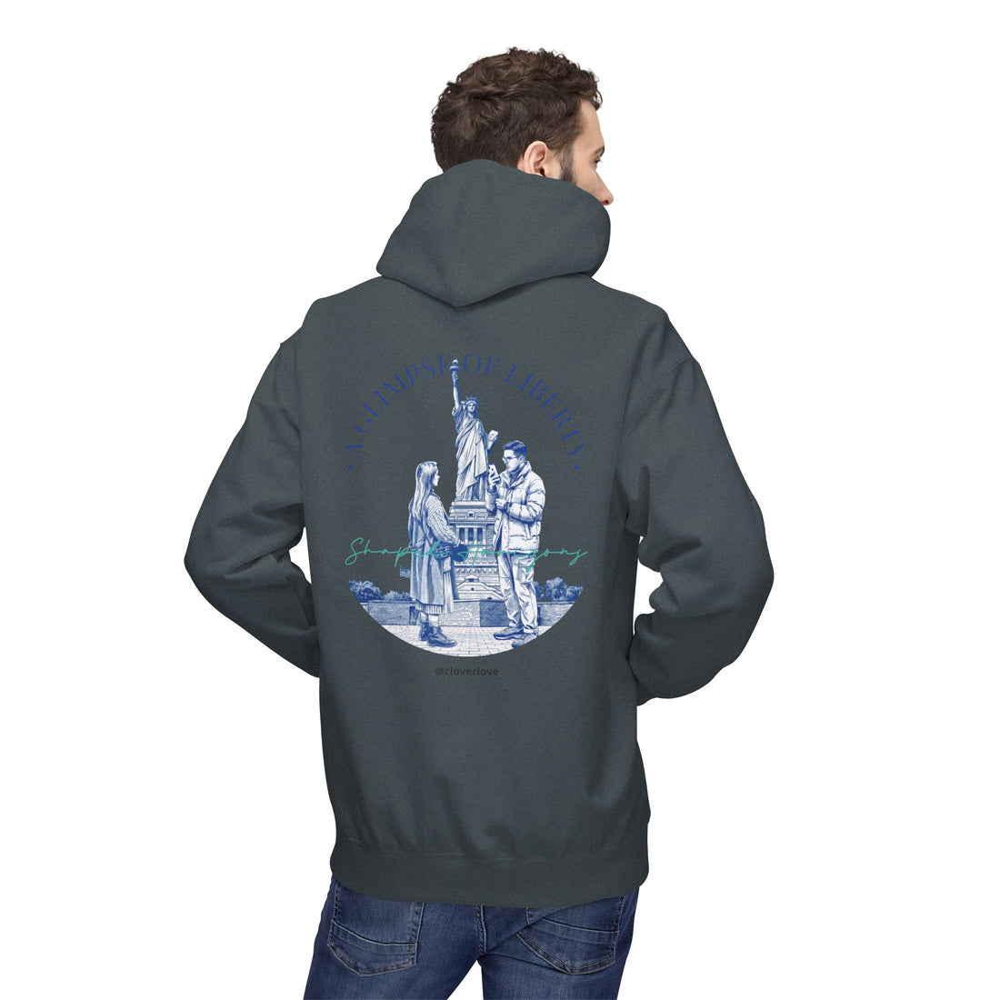 Freiheitsstatue Abenteuer Hoodie | Vintage New York Reise Sweatshirt