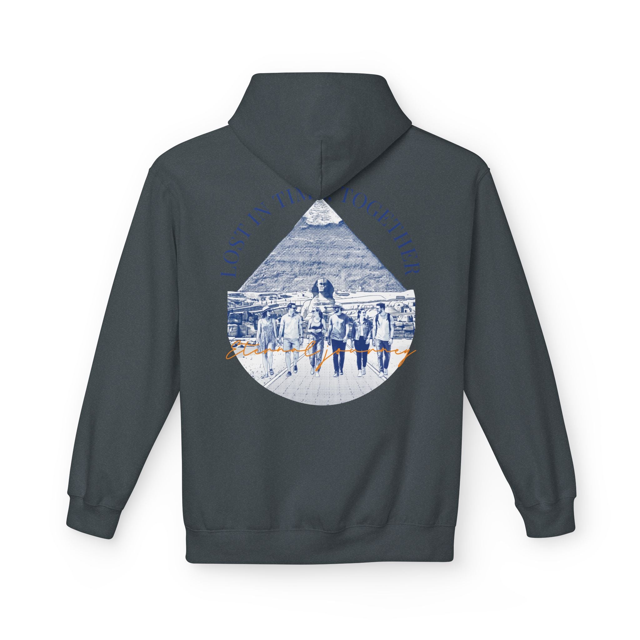 Egypt Landmark Hoodie | Vintage Pyramid Travel Sweatshirt