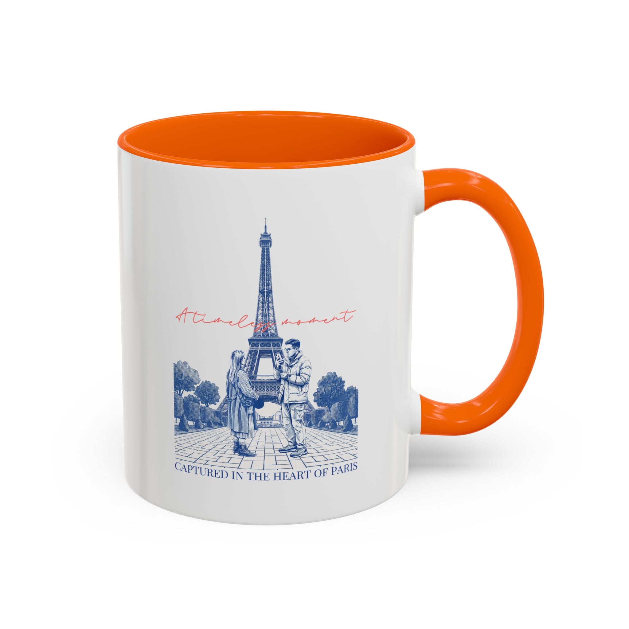 Paris Travel Memory Mug - Eiffel Tower Coffee Cup for Travelers