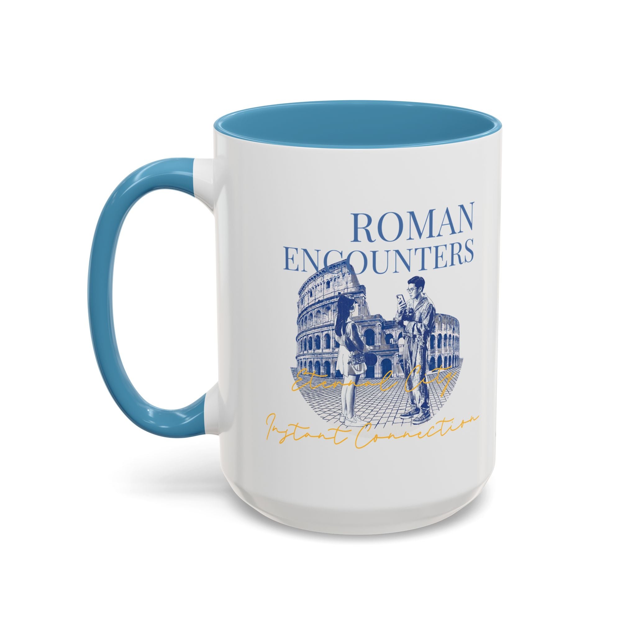 Rome Travel Memory Mug - Colosseum Coffee Cup for Travelers