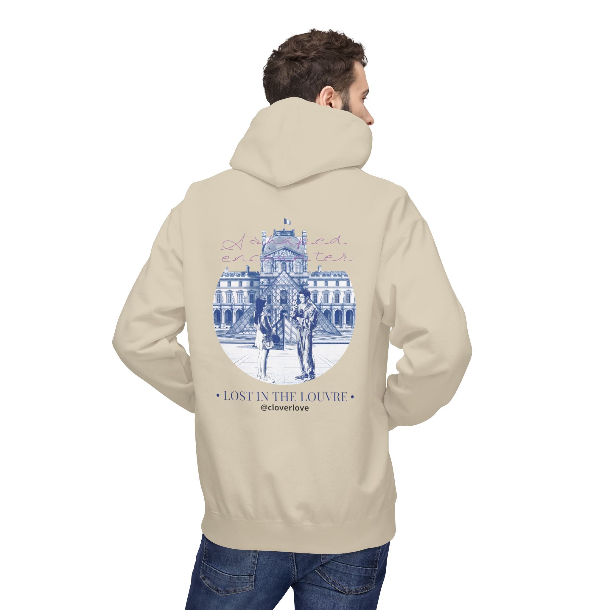 Lost In The Louvre Hoodie | Paris Reise-Wahrzeichen Sweatshirt