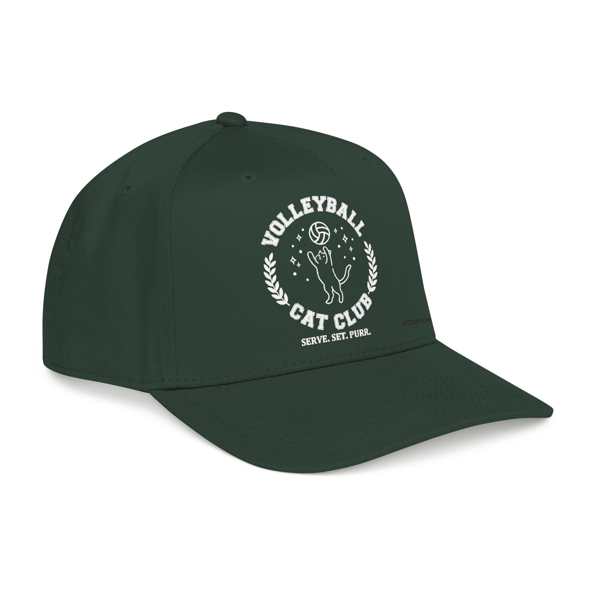 VC2, Cat's Skiff Adventure Baseball Cap — Cute Nautical Cat Hat with @CloverLove Design