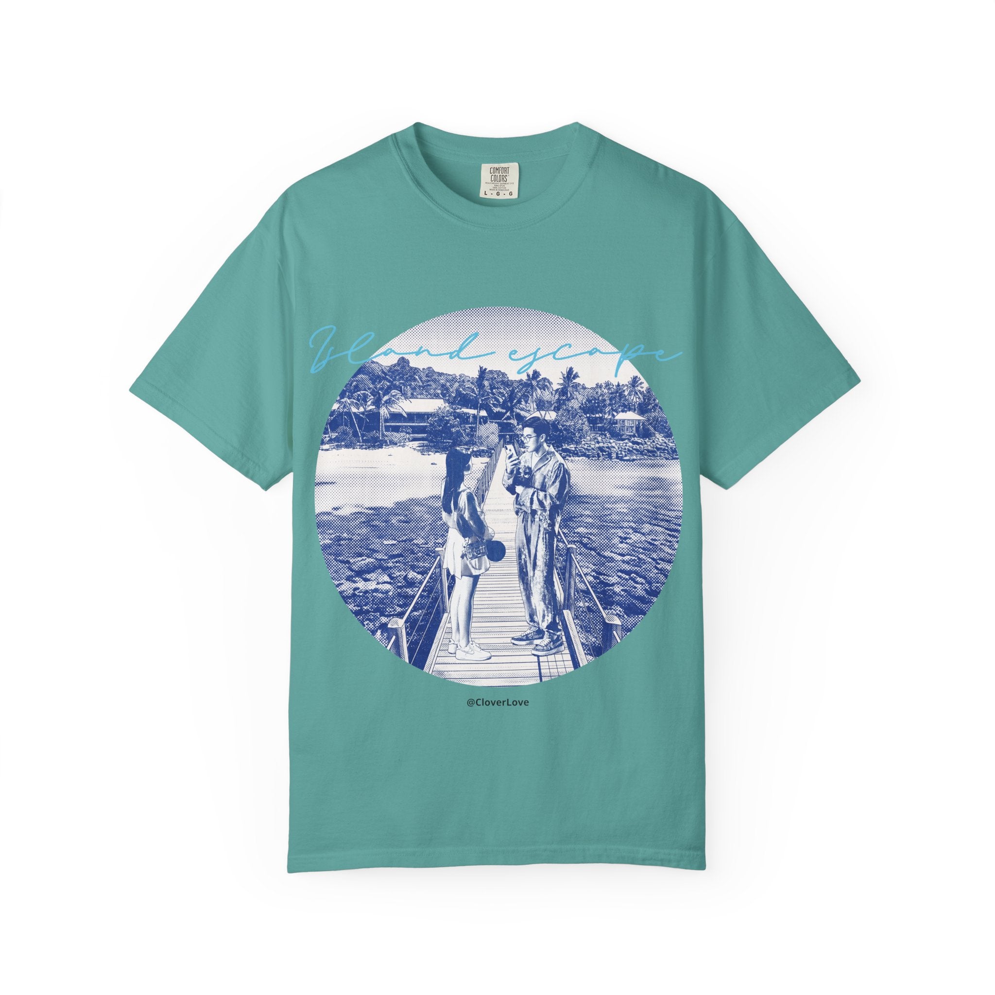 Custom Tropical Travel T-Shirt - Vintage Beach Adventure Tee, Travel Lover Gift
