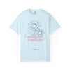 Water Lily Flower T-Shirt - Botanical Graphic Shirt for Flower Lovers