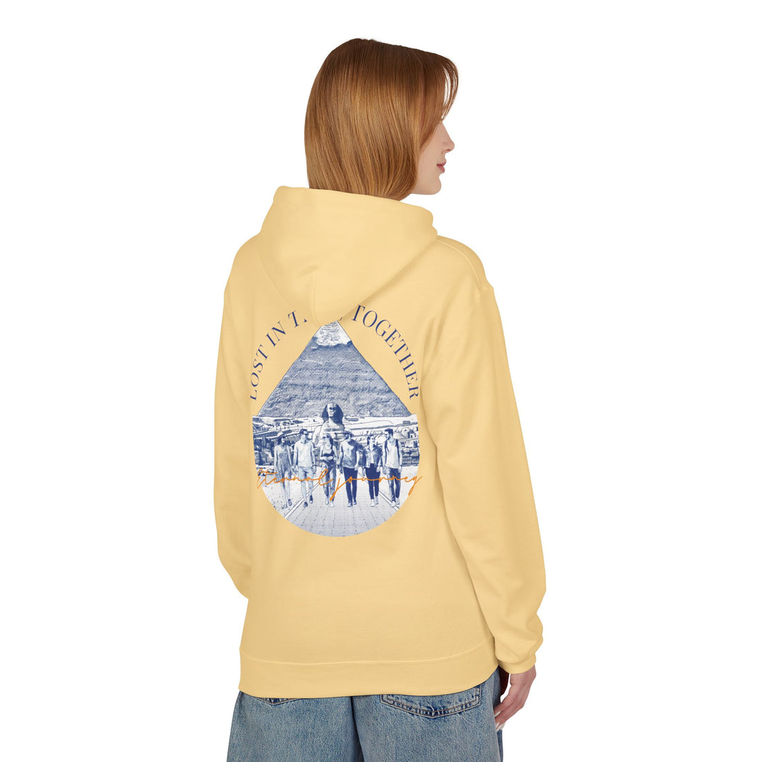 Egypt Landmark Hoodie | Vintage Pyramid Travel Sweatshirt