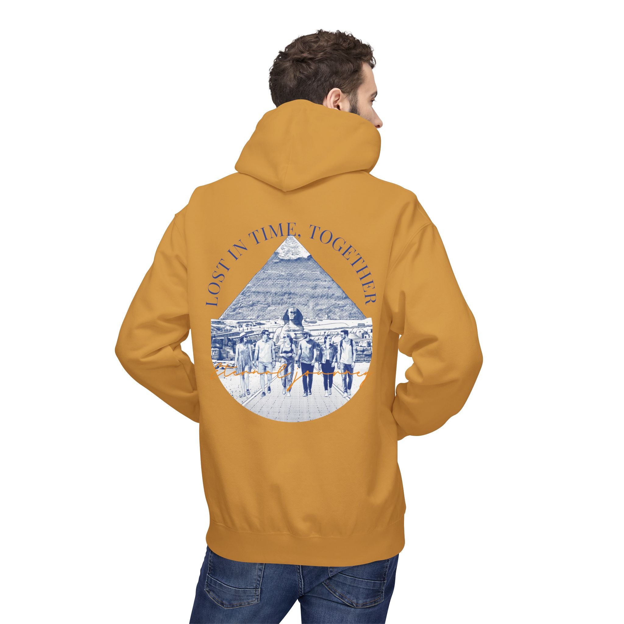 Egypt Landmark Hoodie | Vintage Pyramid Travel Sweatshirt