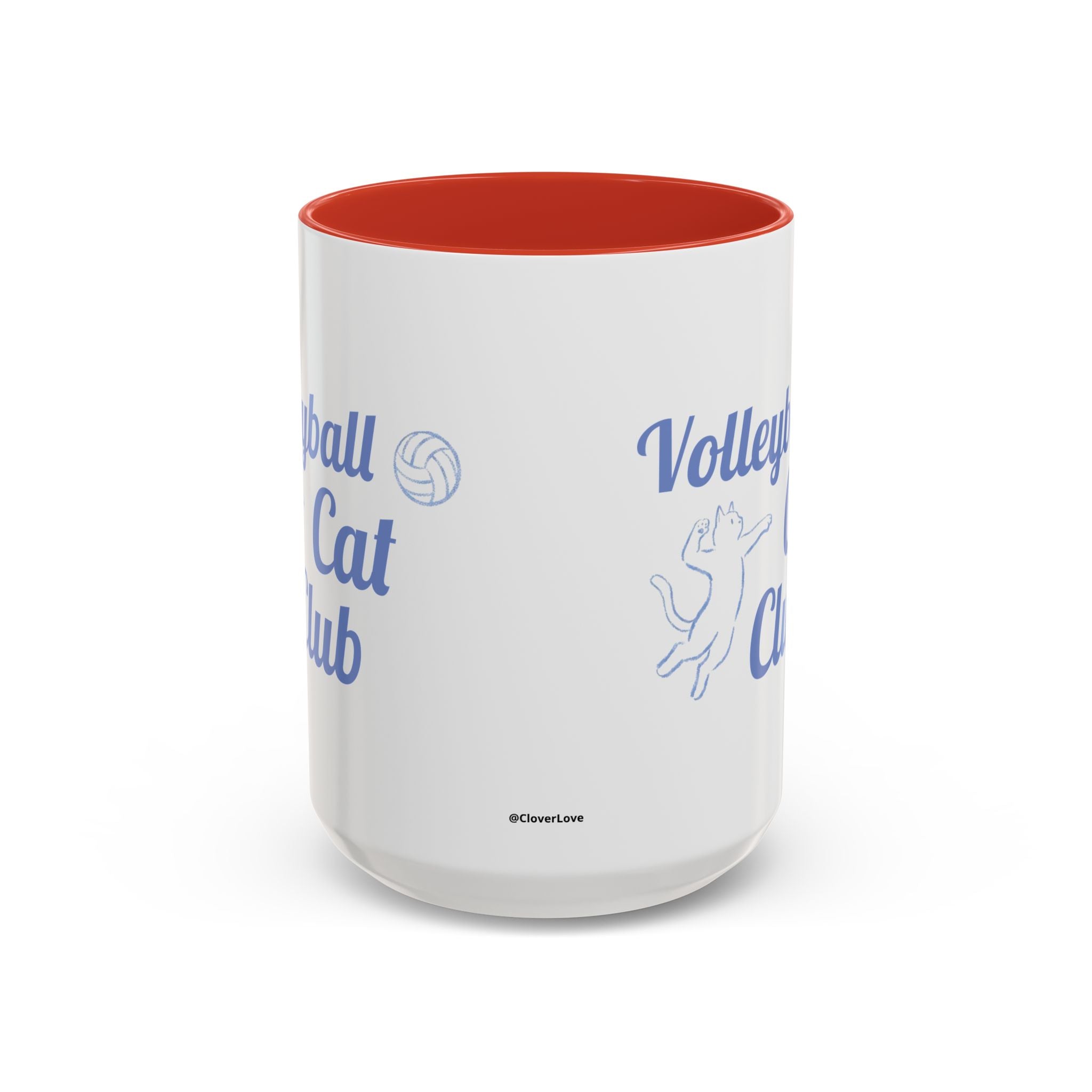 Volleyball Club Mug | Cat Design
