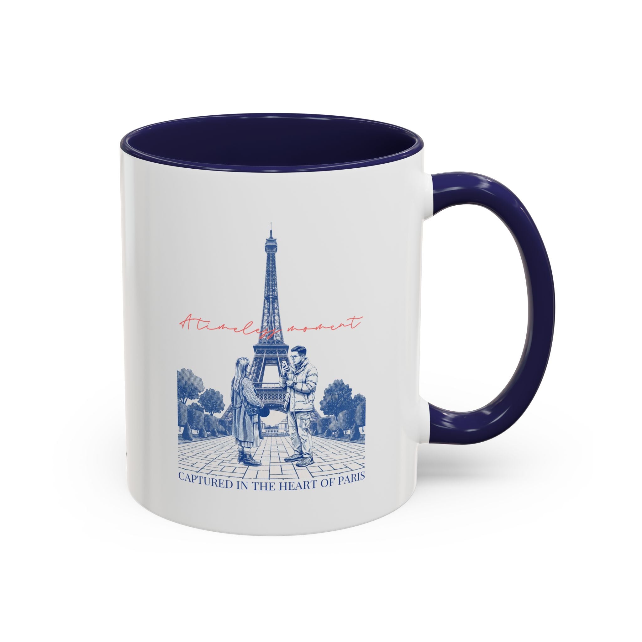 Paris Travel Memory Mug - Eiffel Tower Coffee Cup for Travelers