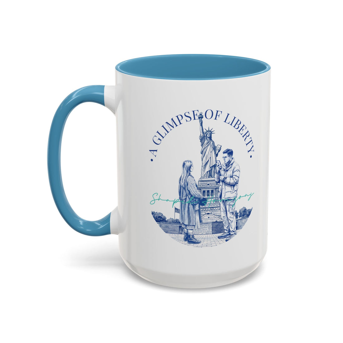Statue of Liberty Travel Mug - New York Landmark Coffee Cup