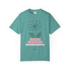 Cosmos Flower T-Shirt - Botanical Graphic Shirt for Flower Lovers