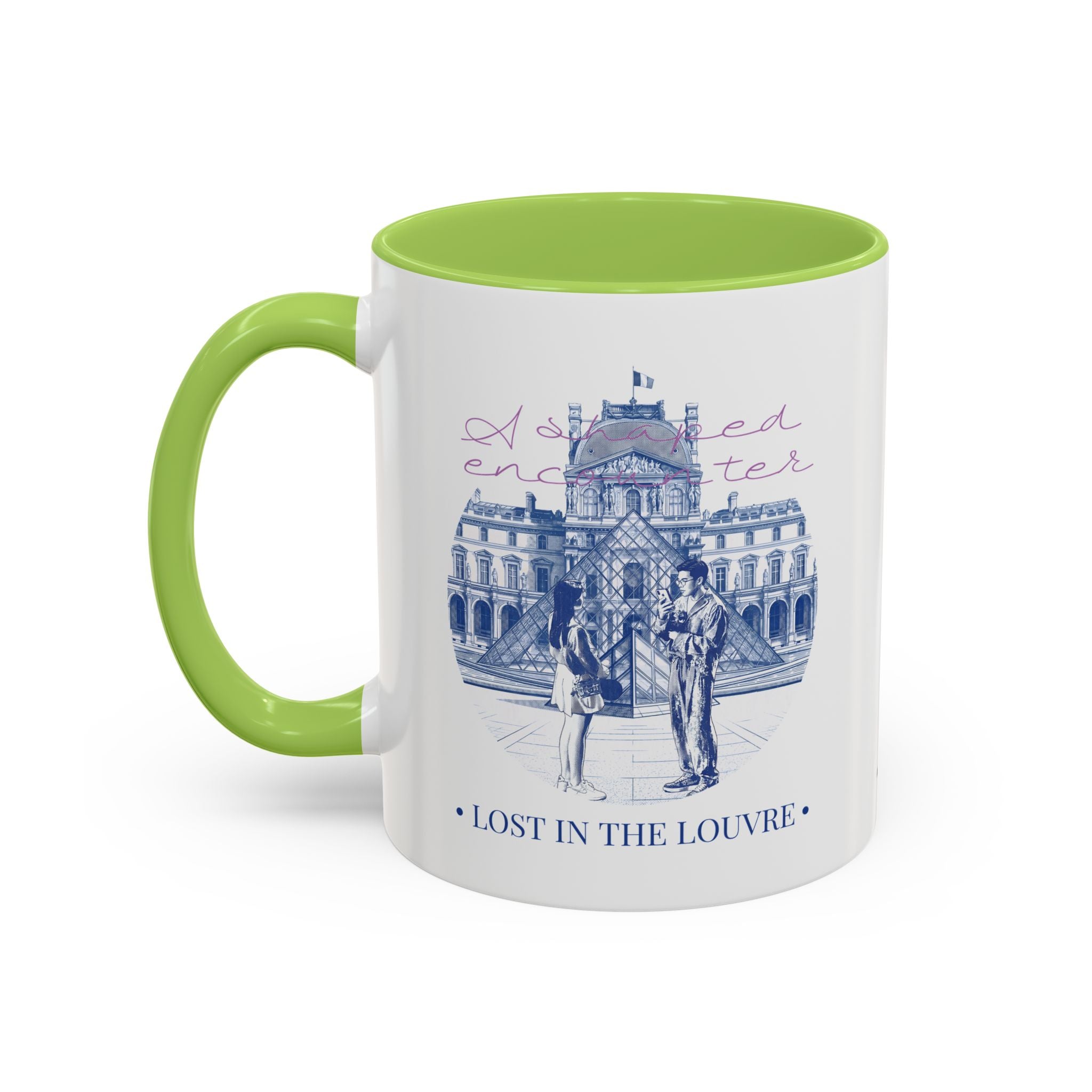 Louvre Paris Travel Mug - Art Museum Coffee Cup for Travelers
