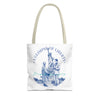 A Glimpse Of Liberty Travel Tote Bag | Statue of Liberty New York Canvas Tote Bag